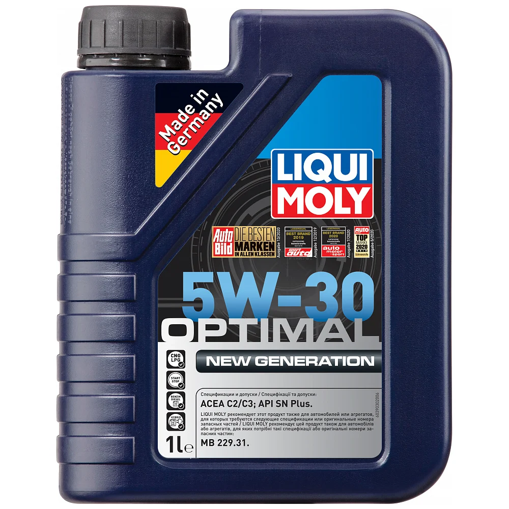 НС-синтетическое моторное масло LIQUI MOLY