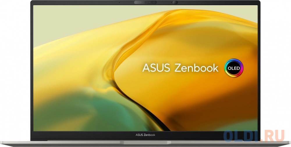 Ноутбук Asus Zenbook 15 OLED UM3504DA-MA475 Ryzen 7 7735U 32Gb SSD1Tb AMD Radeon 15.6" OLED 2.8K (2880x1620) noOS grey WiFi BT Cam Bag (90NB1163-