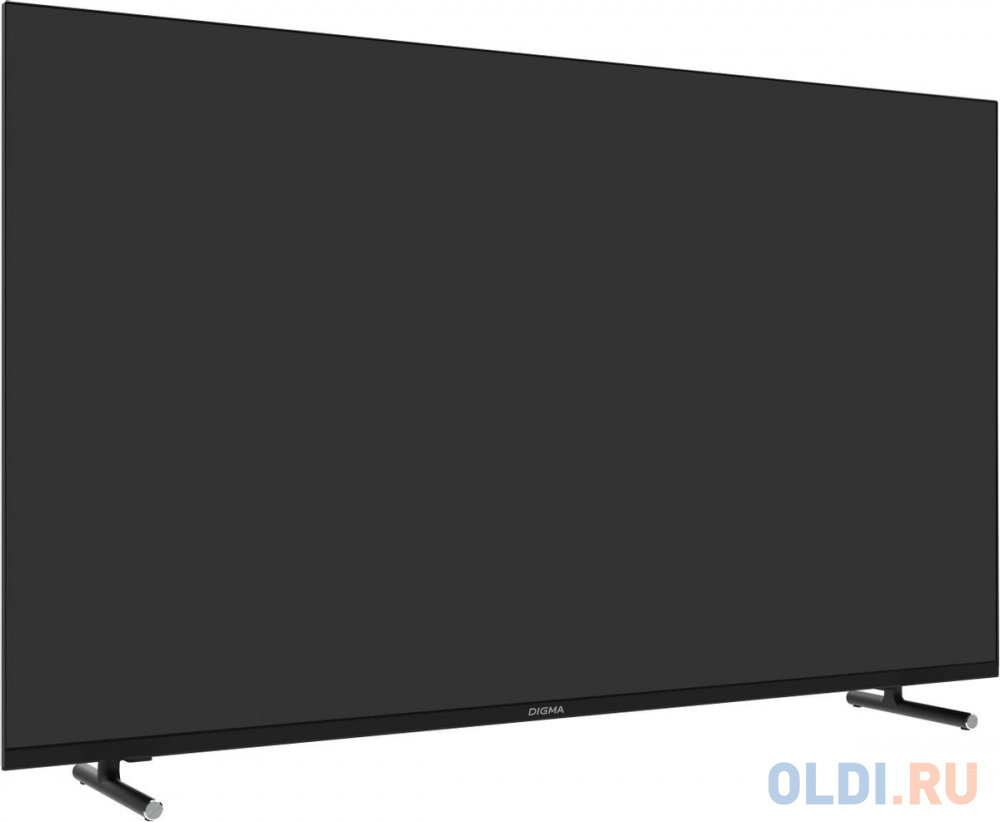 Телевизор LED Digma 43" DM-LED43UBB33 Яндекс.ТВ Frameless черный 4K Ultra HD 60Hz DVB-T DVB-T2 DVB-C DVB-S DVB-S2 USB WiFi Smart TV