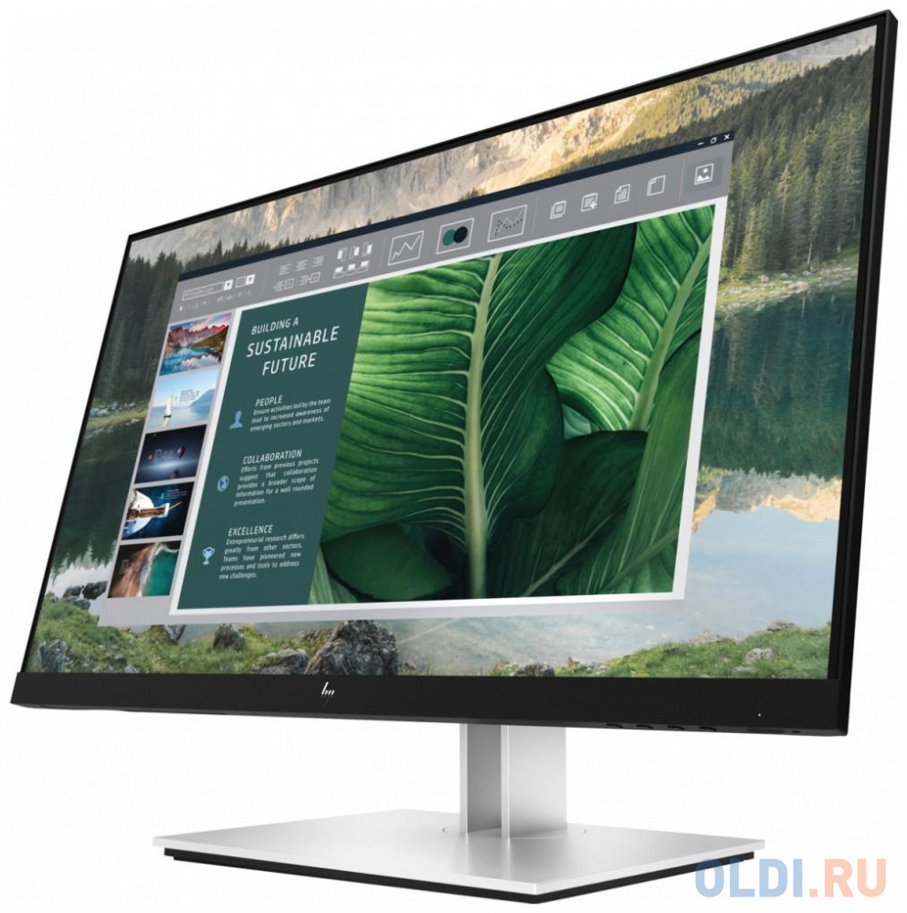 Монитор 23.8" HP E24u G4 черный IPS 1920x1080 250 cd/m^2 5 ms HDMI DisplayPort USB USB Type-C 189T0AA в Москвe