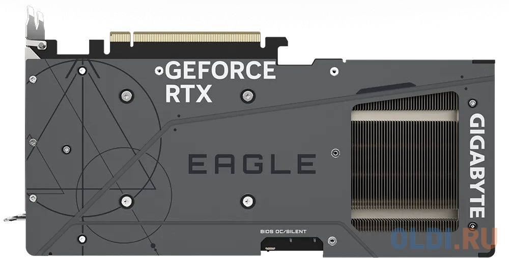 Видеокарта Gigabyte PCI-E 4.0 GV-N407TEAGLE-12GD 2.0 NVIDIA GeForce RTX 4070TI 12288Mb 192 GDDR6X 2610/21000 HDMIx1 DPx3 HDCP Ret в Москвe