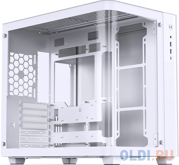 Корпус без блока питания/ Корпус JONSBO TK-3 White ATX без БП, mini-ITX, micro-ATX, белый в Москвe