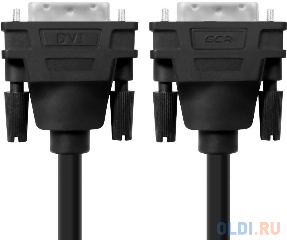 Кабель DVI 20м Green Connection GCR-52158 круглый черный в Москвe