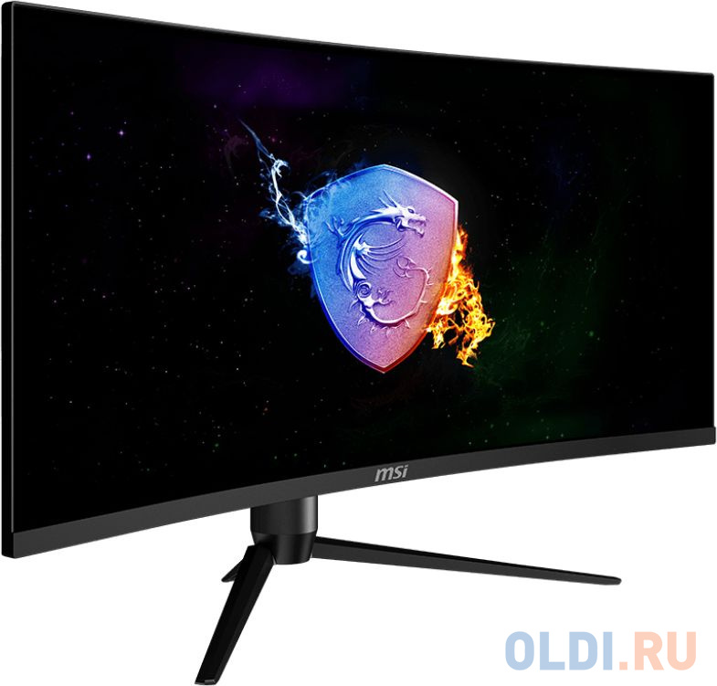 Монитор MSI 34" MAG342CQPV черный VA LED 1ms 21:9 HDMI матовая HAS Piv 250cd 178гр/178гр 3440x1440 100Hz FreeSync DP UW 6.91кг в Москвe