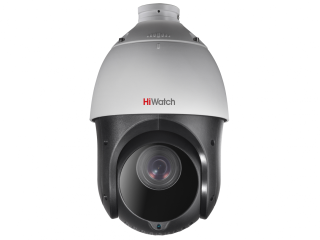 Камера HD-TVI HiWatch DS-T265(C) уличная, купольная, 2Мпикс, CMOS, до 25 кадров/с, до 1920x1080, ИК подсветка 100 м, -40 - +60, серый