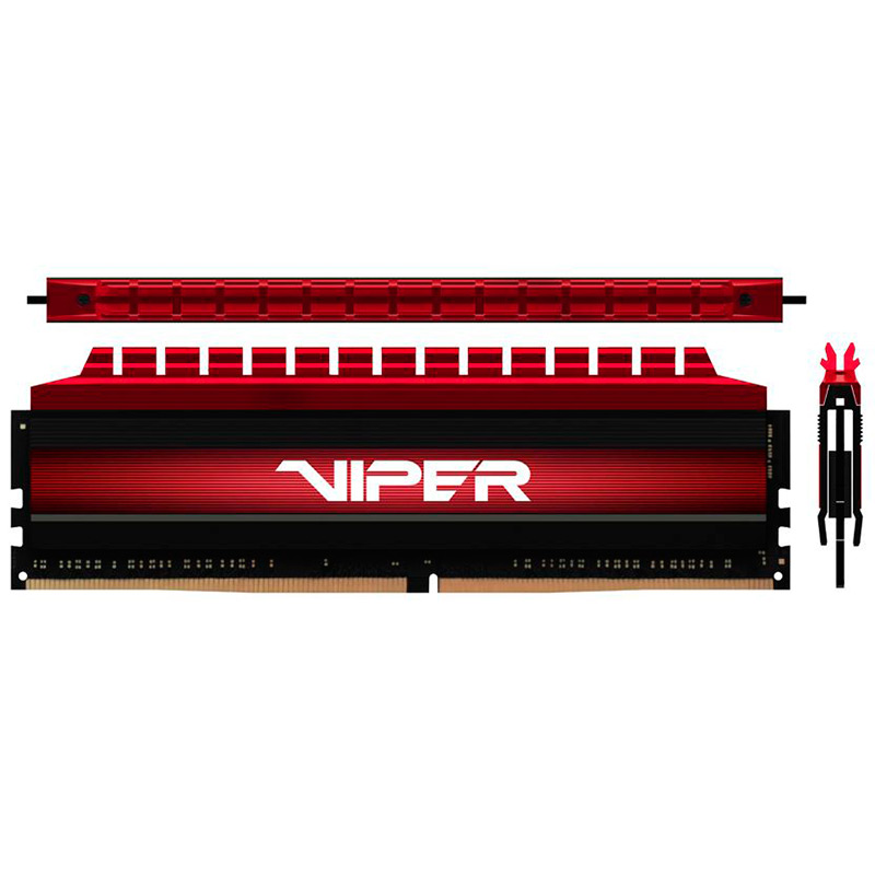 Модуль памяти Patriot Memory Viper 4 RTL DDR4 DIMM 3200MHz PC4-25600 CL16 - 64Gb Kit (2x32Gb) PV464G320C6K