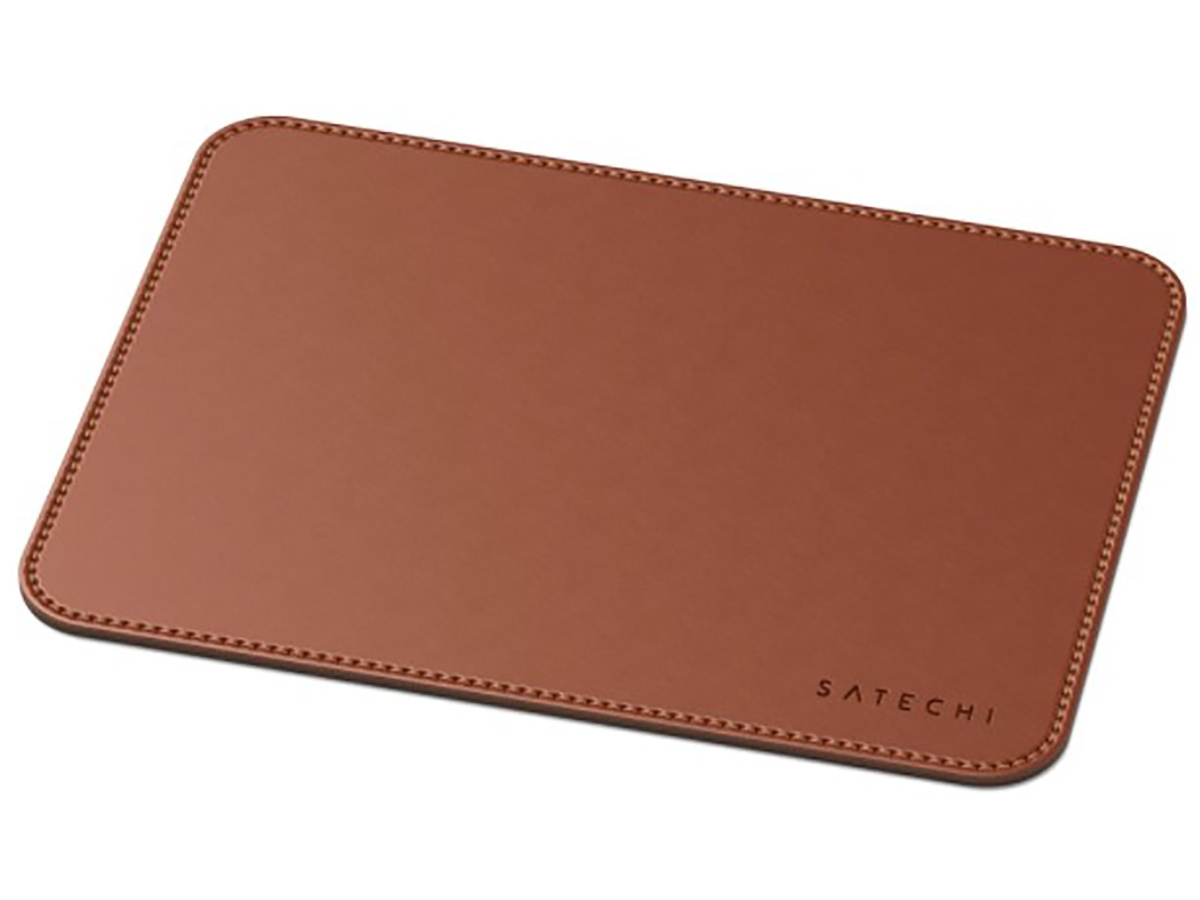 Коврик для мыши Satechi Eco Leather Mouse Pad, 250*190 мм, Коричневый ST-ELMPN