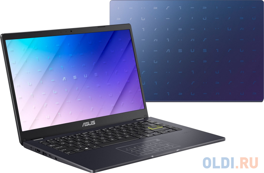 Ноутбук Asus E410MA-OH24 <90NB0Q15-M20820> Pentium N5030/4Gb/128Gb SSD/14.0 FHD AG/Backlit/Win 10s /Star Black в Москвe