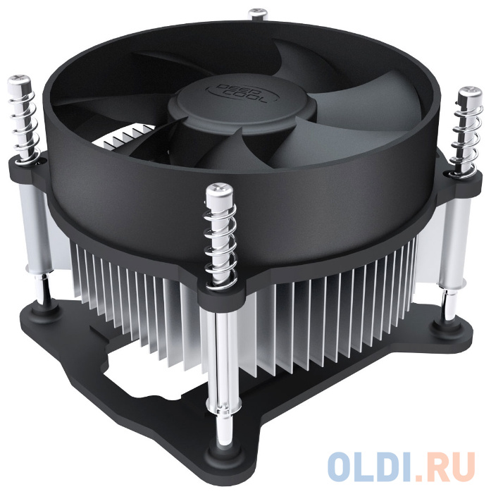 Кулер DeepCool CK-11508 (LGA1150/51/55/56, TDP 65W, вент-р 92мм, 2200RPM, 25dBa)