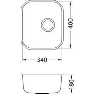 Кухонная мойка Alveus Monarch Variant 40 медь (1113586)