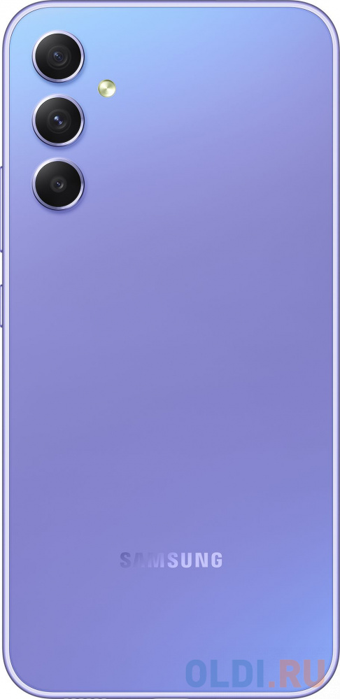 Смартфон Samsung SM-A346E Galaxy A34 5G 256Gb 8Gb лаванда моноблок 3G 4G 2Sim 6.6" 1080x2340 Android 13 48Mpix 802.11 a/b/g/n/ac NFC GPS GSM900/1