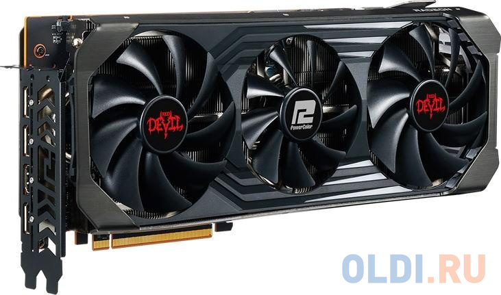 Видеокарта PowerColor Radeon RX 6700 XT AXRX 6700XT 12GBD6-3DHE/OC 12288Mb