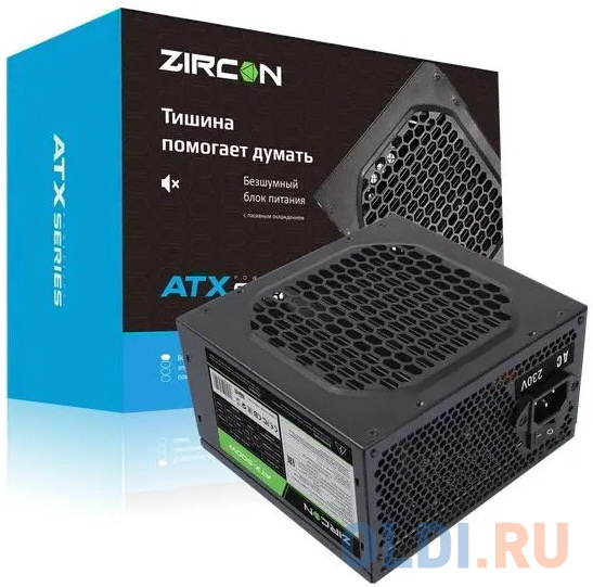 ZIRCON Блок питания ATX-500W Black