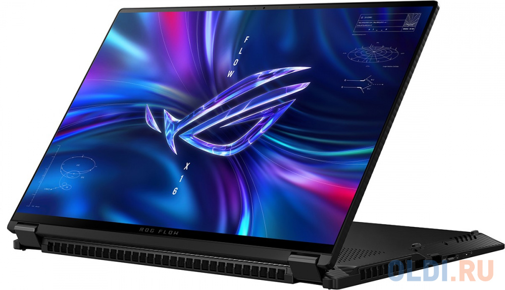 Ноутбук Asus ROG Flow GV601VV-NF045 Core i9 13900H 16Gb SSD1Tb NVIDIA GeForce RTX4060 8Gb 16" IPS Touch WQXGA (2560x1600) Free DOS black WiFi BT