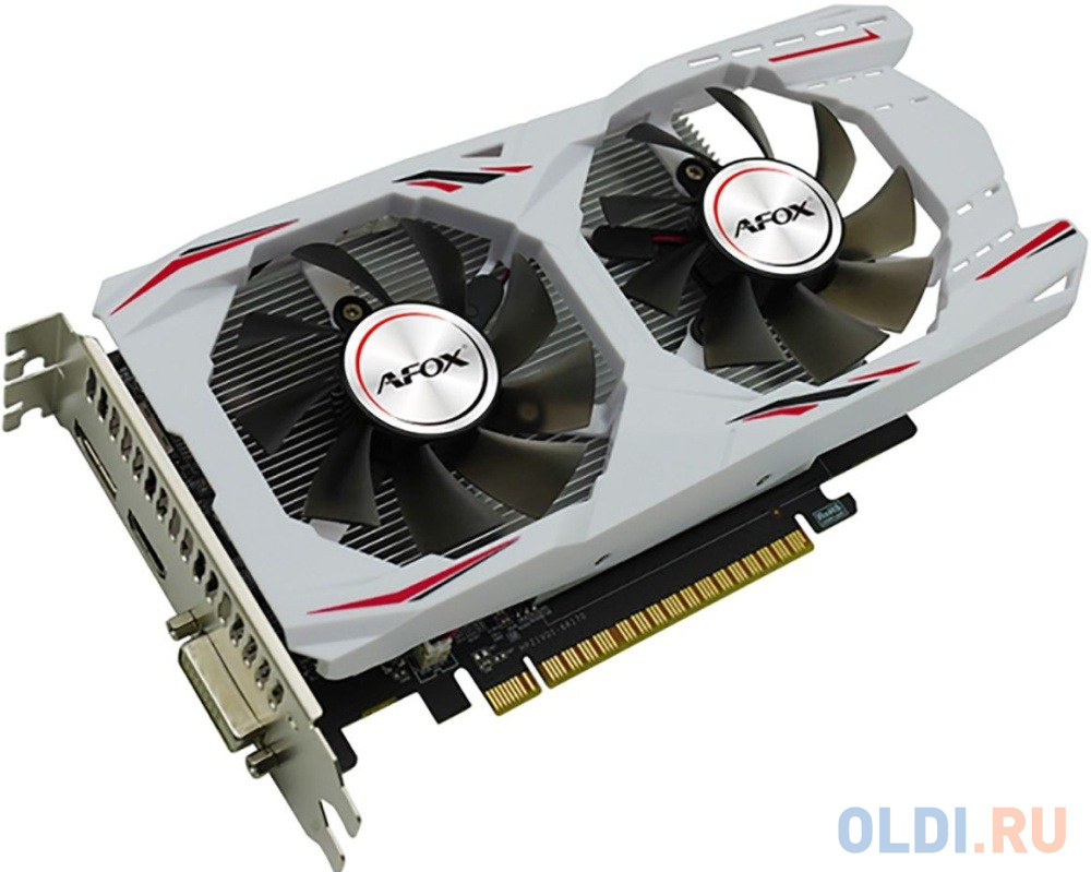 Видеокарта Afox GTX1050Ti 4GB GDDR5 128bit DVI DP HDMI 2FAN RTL