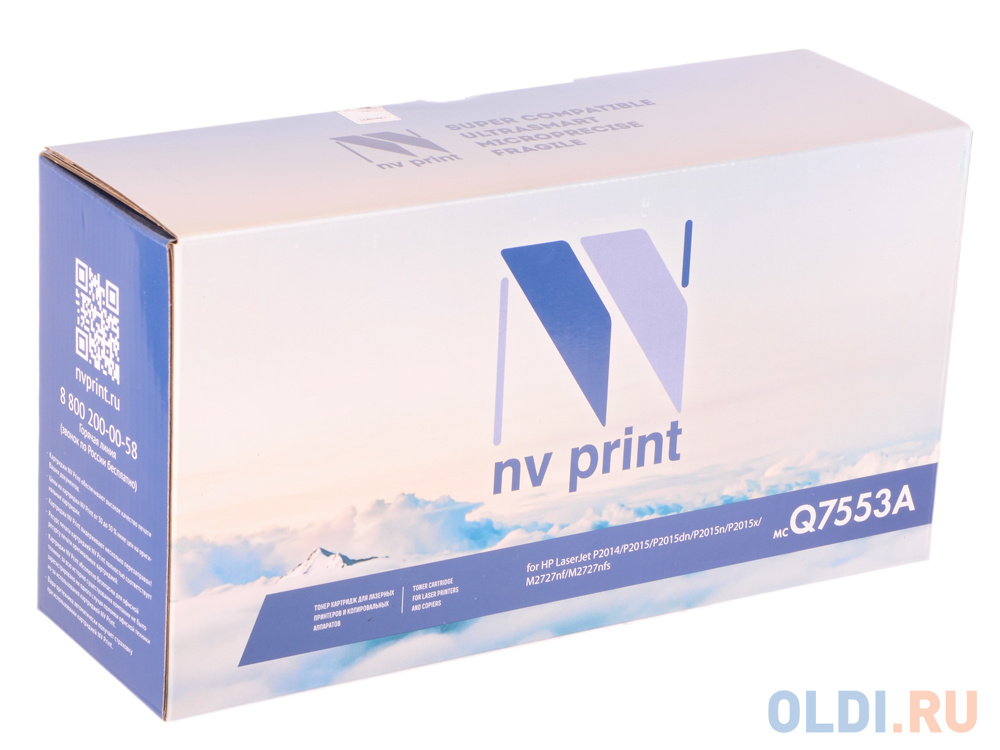 Картридж NV-Print Q7553A 3000стр Черный