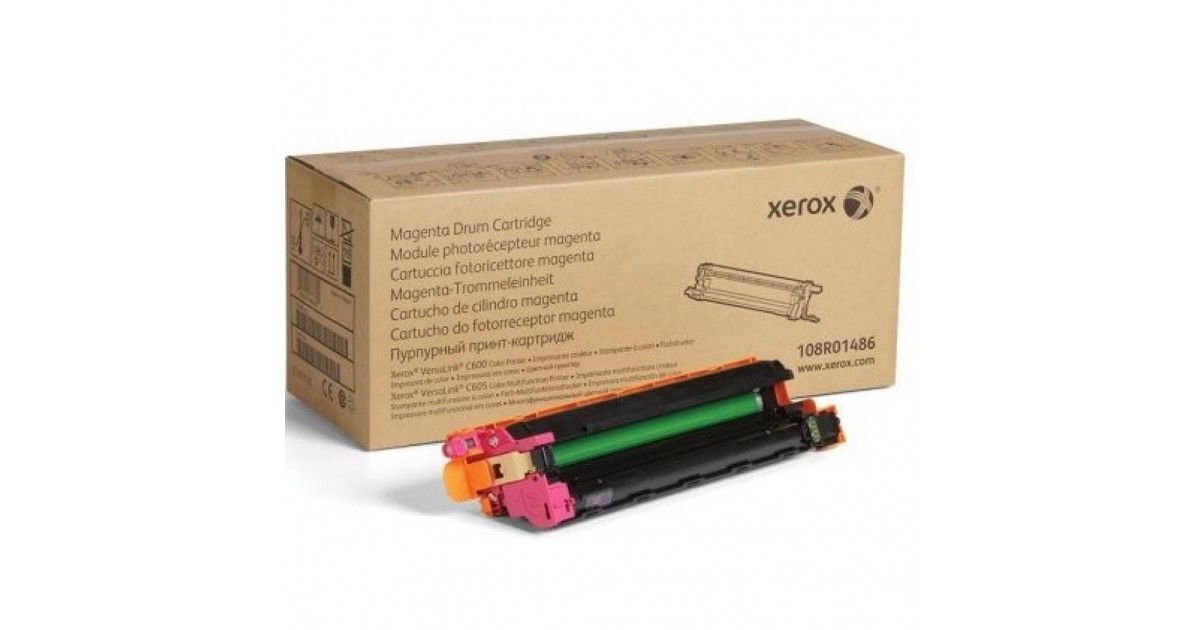 Драм-картридж XEROX VersaLink C600/C605 пурпурный (40K) (108R01486/108R01515)