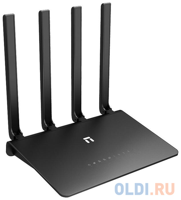 Wi-Fi роутер Netis N2 802.11abgnac 1167Mbps 2.4 ГГц 5 ГГц 4xLAN черный в Москвe