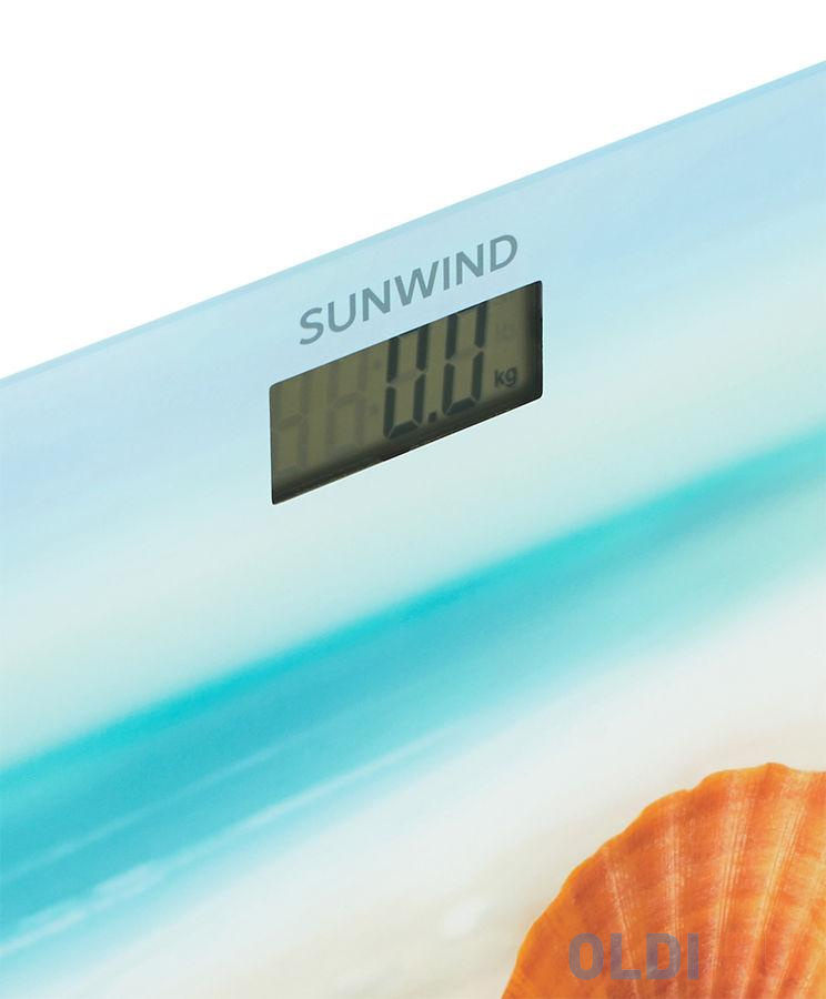 Весы напольные SunWind SSB054 рисунок