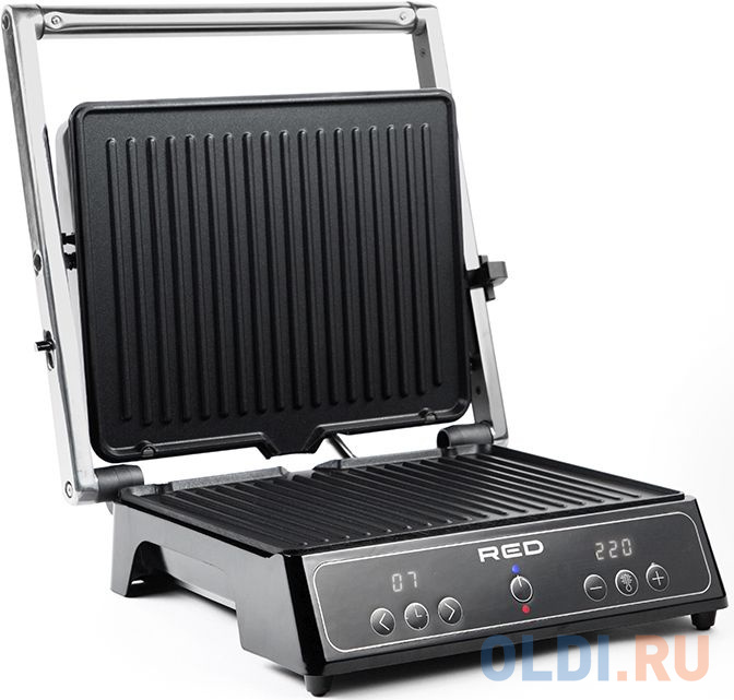 Электрогриль Red Solution SteakPRO RGM-M809 2000Вт черный