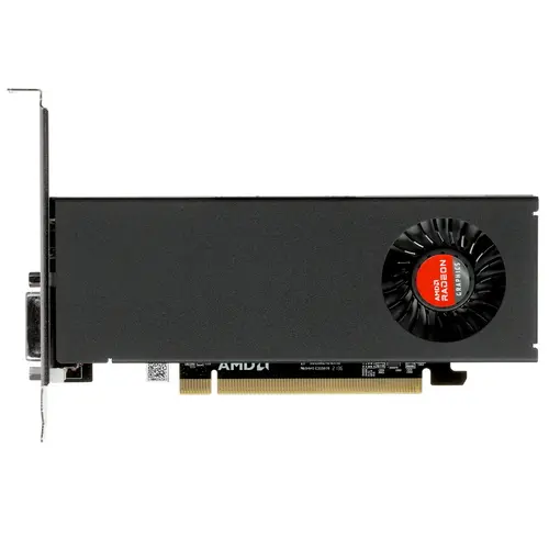 Видеокарта ASRock AMD Radeon RX 550 LP 4G, 4Gb DDR5, 128 бит, PCI-E, DVI, HDMI, Retail (RX550 LP 4G) в Москвe