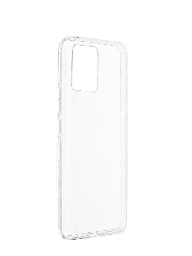 Чехол Brosco для Realme 8 / 8 Pro Silicone Transparent RM-8-TPU-TRANSPARENT