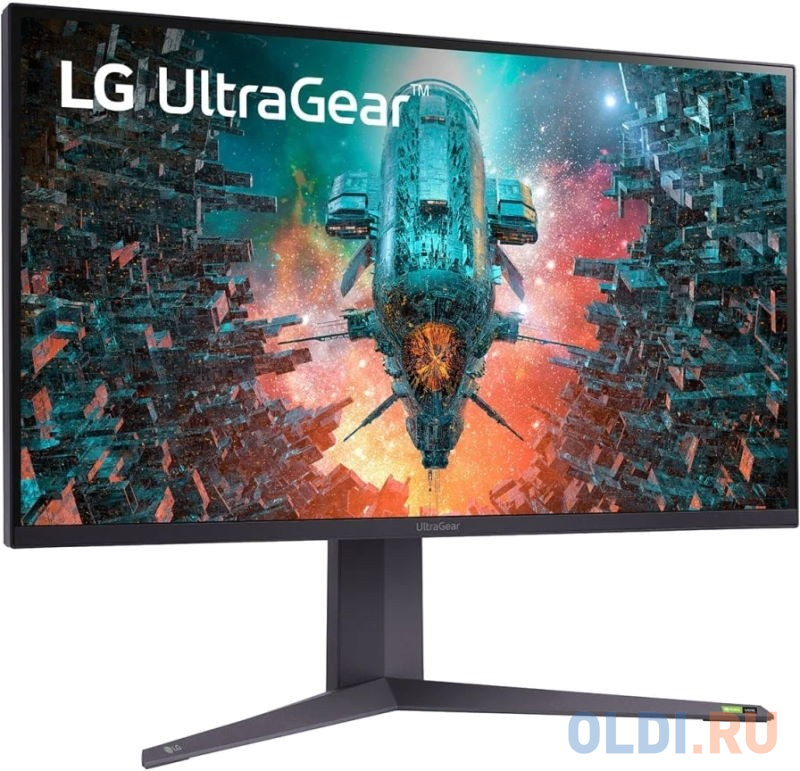 МОНИТОР 31.5" LG 32GQ950-B Black с поворотом экрана (IPS, 3840x2160, 160Hz, 1 ms, 178°/178°, 450 cd/m, 1000:1, +DisplayP в Москвe