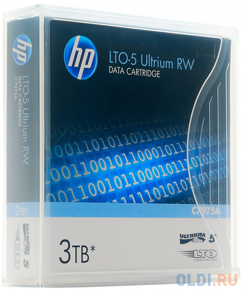 Ленточный носитель HP LTO-5 Ultrium 3TB RW Data Cartridge C7975A