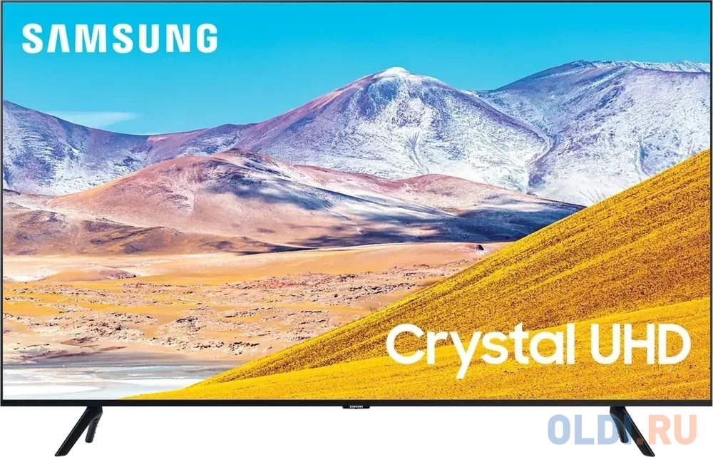 Телевизор LED Samsung 55" UE55DU8000UXRU Series 8 черный 4K Ultra HD 60Hz DVB-T2 DVB-C DVB-S2 USB WiFi Smart TV в Москвe