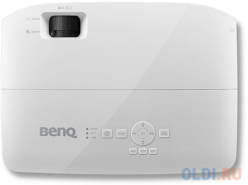 Проектор Benq MH536 DLP 3800Lm (1920x1080) 20000:1 ресурс лампы:5500часов 2xHDMI 2.6кг