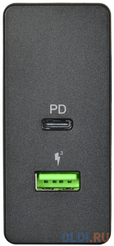 Сетевое зарядное устройство ACD ACD-P602W-V1B 3/2/1.5 А USB-C черный