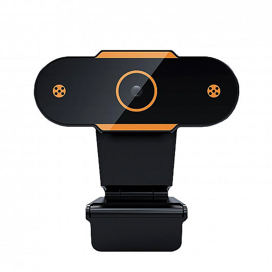 Вебкамера Activ, 1280x720, встроенный микрофон, USB 2.0, черный/оранжевый