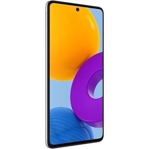 Смартфон Samsung Galaxy M52 128Gb 6Gb белый моноблок 3G 4G 6.7'' 1080x2400 Android 11 64Mpix 802.11 a/b/ (SM-M526BZWH)