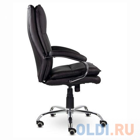 Кресло офисное BRABIX PREMIUM "Cuba EX-542", экокожа, черное, 532549