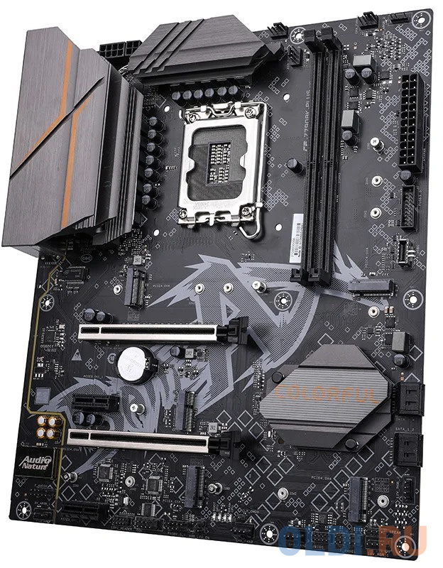 Материнская плата Colorful BATTLE-AX Z790AK-PLUS D5 V20 Z790 LGA1700 2xDDR5 2xPCIEx16 2xPCIEx1 4xM.2 1xTypeC 7xUSB3.2Gen1 1xUSB2.0 4xSATA3.0 2.5G DP H в Москвe