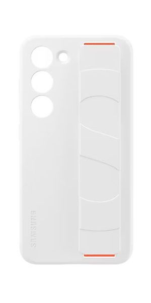 Чехол Samsung для Galaxy S23 Silicone Grip Cover (EF-GS911TWEGRU) white