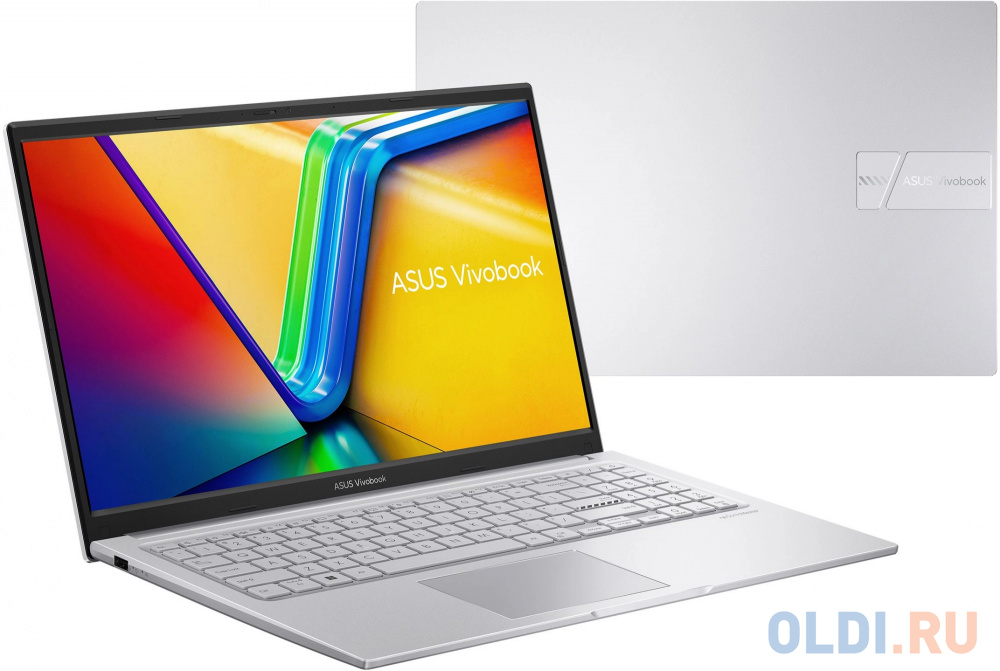 Ноутбук Asus Vivobook 15 X1504ZA-BQ1104 Core i3 1215U 8Gb SSD512Gb Intel UHD Graphics 15.6" IPS FHD (1920x1080) noOS silver WiFi BT Cam (90NB1022