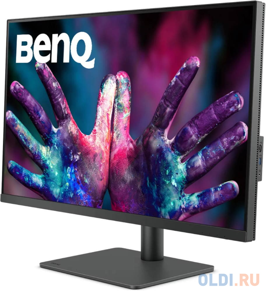 BENQ 31,5" PD3205U IPS LED 3840x2160 16:9 5ms 250(350)cd/m2 1200:1 178°/178° HDMI 2.0 DP1.4 USB-C(90W) 2*USB Type-B USB-C 3*USB3.2 Speakers HAS S