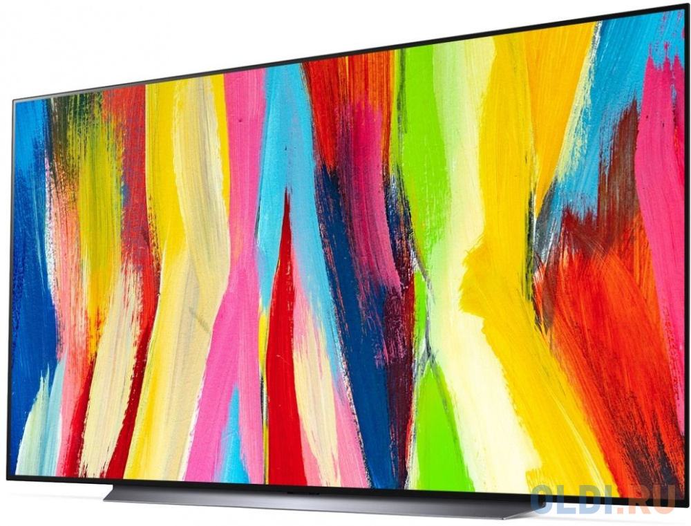 Телевизор OLED LG 83" OLED83C2RLA.ADKG темный титан 4K Ultra HD 120Hz DVB-T DVB-T2 DVB-C DVB-S DVB-S2 USB WiFi Smart TV (RUS)