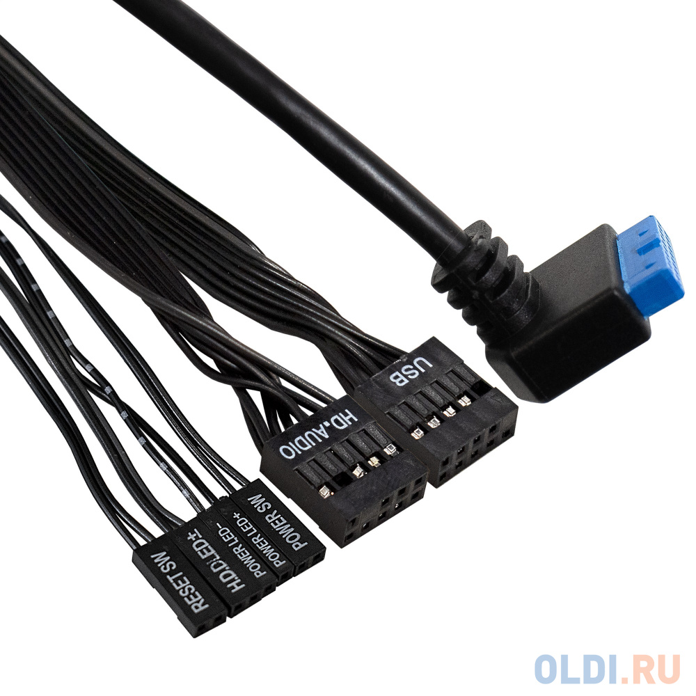 Корпус Desktop ExeGate FL-102 (mini-ITX, без БП, 2*USB+1*USB3.0, аудио, черный) в Москвe