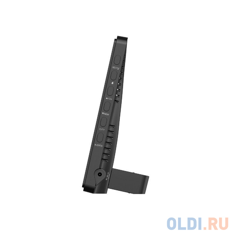 BALDR B0360WST2H2PR-V2-BLACK многофункцциональная беспроводная метеостанция с цветным дисплеем, черный