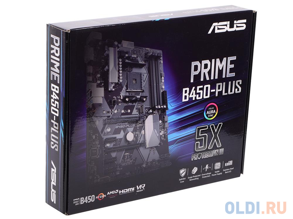 Материнская плата ASUS PRIME B450-PLUS 90MB0YN0-M0EAY0