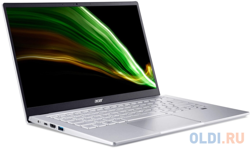 Ноутбук Acer Swift 3 SF314-511 Core i3-1115G4/8Gb/SSD256Gb/14&quot;/IPS/FHD/noOS/silver (NX.ABLER.011)