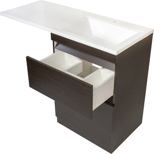 Мебель для ванной Style line Даллас Люкс 58 (120R) напольная, под стиральную машину, венге