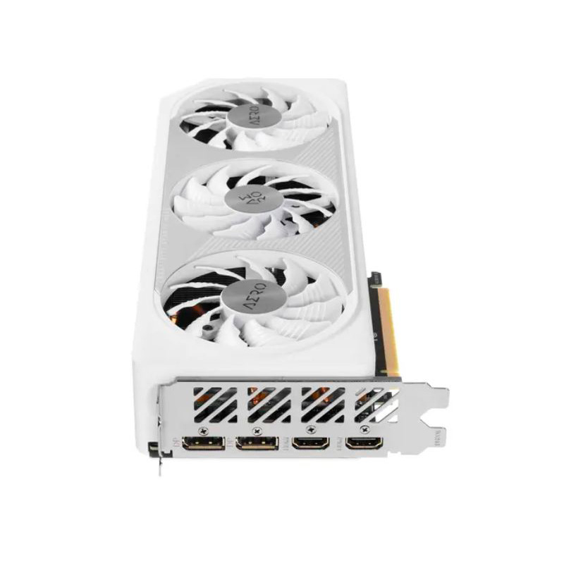 Видеокарта GigaByte nVidia GeForce RTX 4060TI GDDR6 PCI-E 2580Mhz 8192Mb 18000Mhz 128-bit HDMI DP GV-N406TAERO OC-8GD