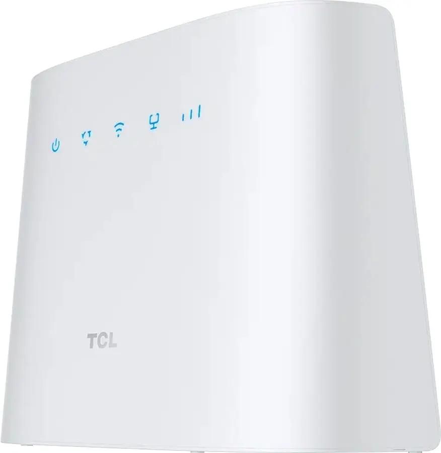 Wi-Fi роутер TCL Linkhub HH63, 802.11a/b/g/n/ac, 2.4 / 5 ГГц, до 1.17 Гбит/с, LAN 1x1 Гбит/с, WAN 1x1 Гбит/с, внутренних антенн: 3, LTE (hh63v1-2blcru1-1)