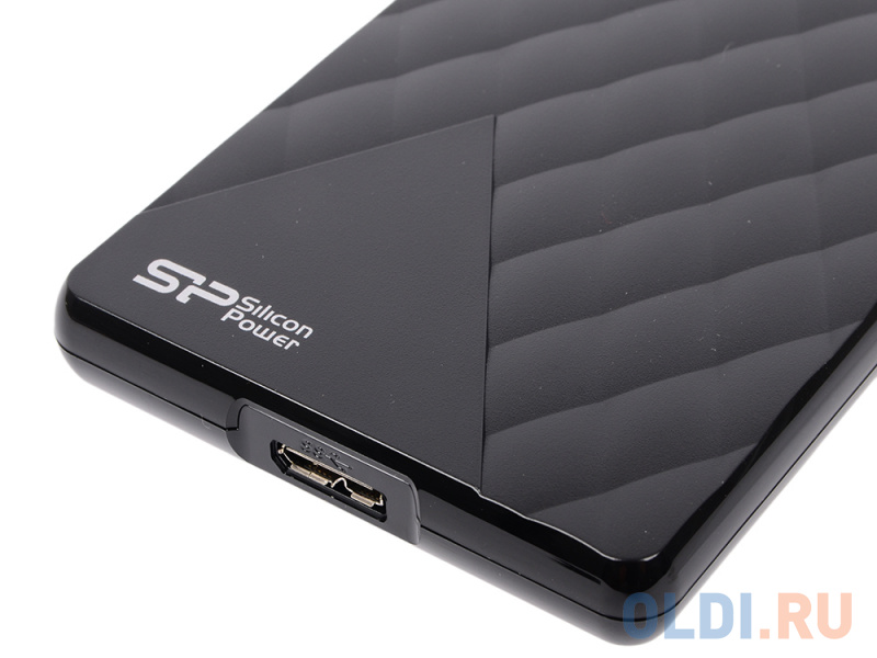 Внешний жесткий диск 2.5" USB3.0 2 Tb Silicon Power Diamond D06 SP020TBPHDD06S3K черный