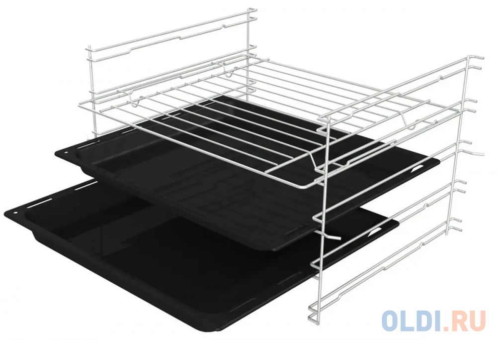 Духовой шкаф Электрический Gorenje BO6727E03NX черный/серебристый