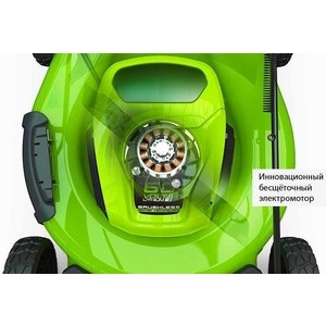 Газонокосилка аккумуляторная GreenWorks GD60LM46HP без аккумулятора и з/у (2502807)