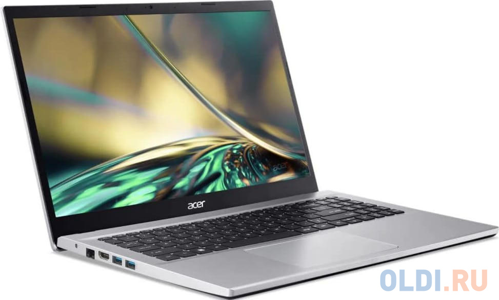 Ноутбук 15.6" IPS FHD Acer Aspire A315-59G-303U silver (Core i3 1215U/4Gb/512Gb SSD/MX550 2Gb/noOS) ((NX.K6WEM.00H))